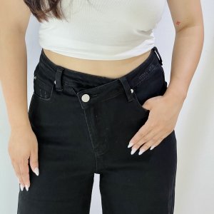 Cross button Jeans
